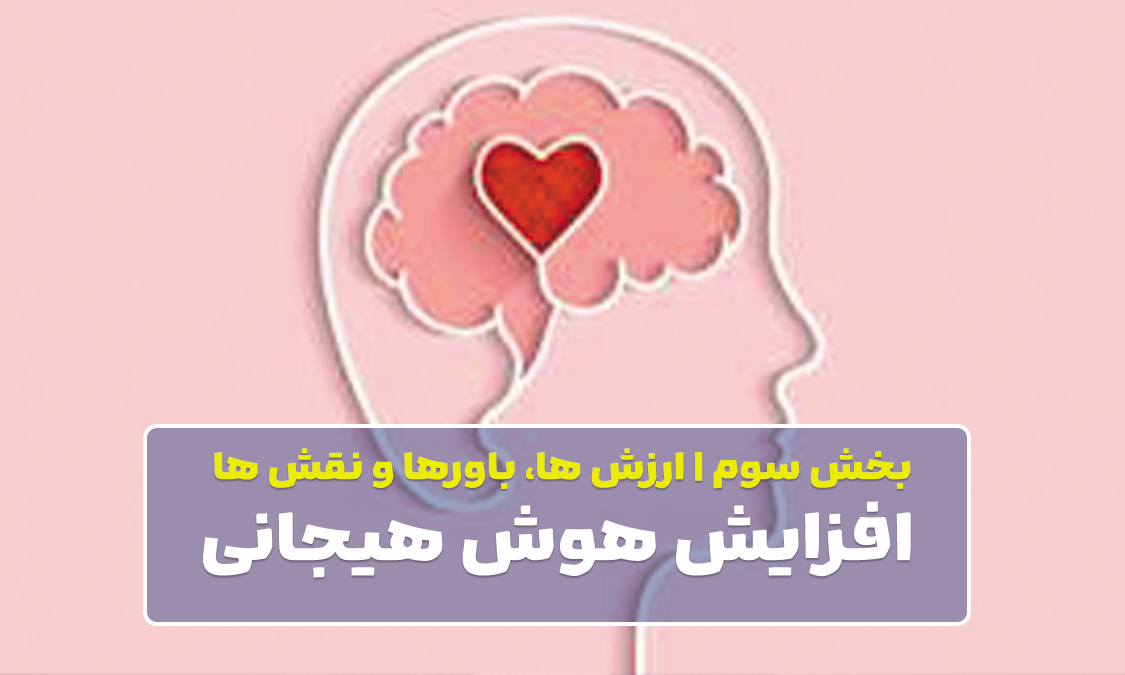 افزایش هوش هیجانی | ارزش ها، باورها و نقش ها (ترم۳)